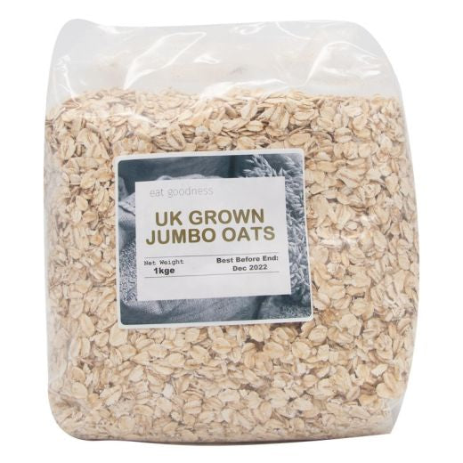 Eat Goodness Uk Grown Jumbo Oats - 1KG