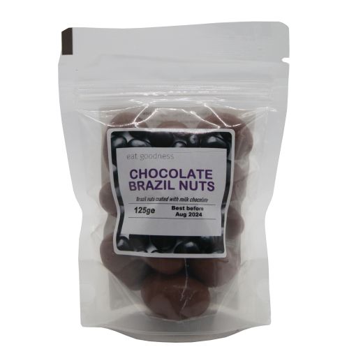 Eat Goodness Milk Chocolate Brazil Nuts - 125GR