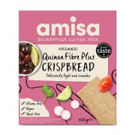 Amisa Organic Quinoa Fibre Plus Crispbread - GF (14153)