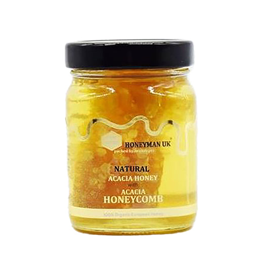 Honeyman Organic Honeycomb In Acacia Honey (420G)