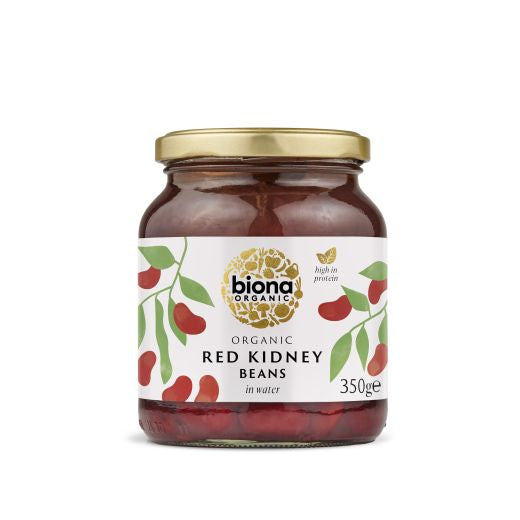 Biona Organic Kidney Beans In Glass Jar (350G)