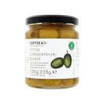 Odysea Kew Pitted Green Conservolia Olives With Lemon Garlic & EVOO
