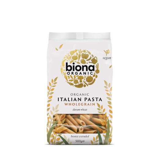 Biona Organic Italian Pasta Whole Grain Durum Wheat (500G)