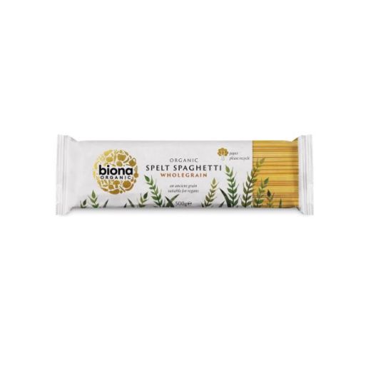 Biona Organic Bronze-Extruded Wholewheat Spaghetti (500G)