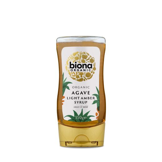 Biona Organic Agave Light Syrup Squeezy 250ml