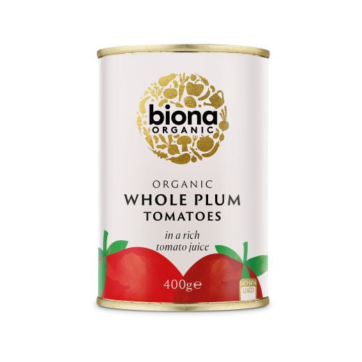 Biona Organic Plum And Peeled Tomato (400G)