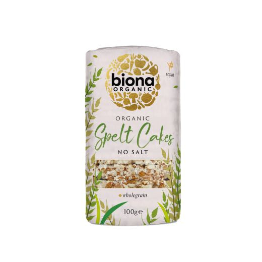 Biona Organic Spelt Cakes, No Salt (100G)