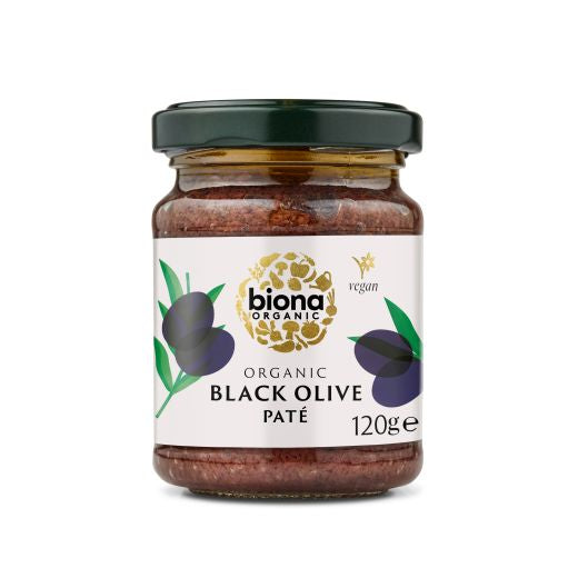 Biona Organic Black Olive Pate (120G)