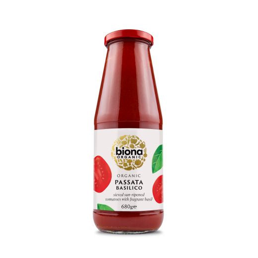 Biona Organic Passata With Basilico (680G)