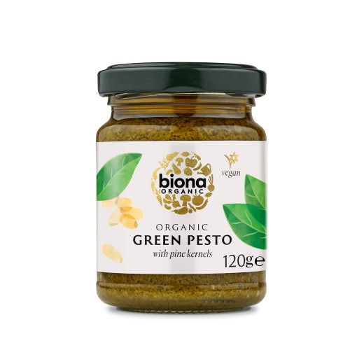 Biona Organic Green Pesto With Pine Kernels (120G)