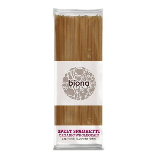 Biona Organic Whole Pasta Spelt Spaghetti (500G)