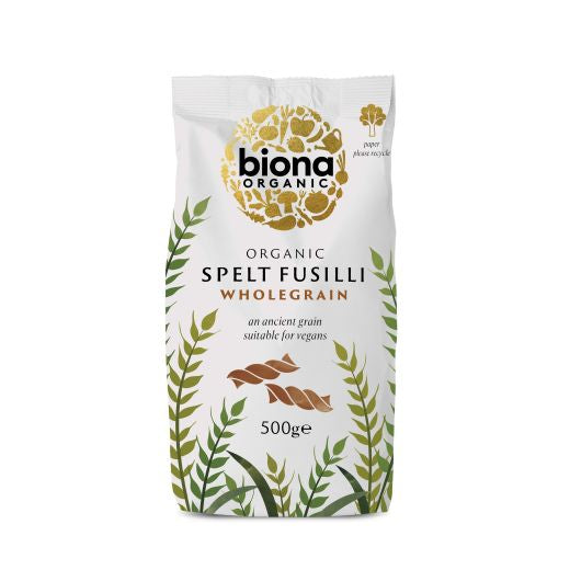 Biona Organic Whole Spelt Fusuli Organic (500G)