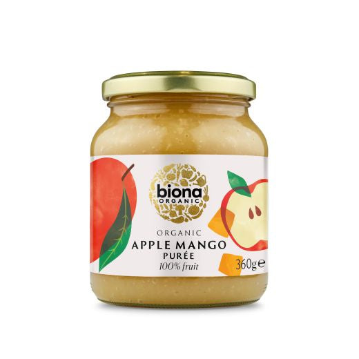 Biona Organic Apple Mango Puree (360G)