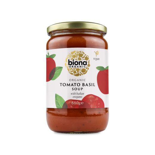 Biona Organic Tomato & Basil Soup (680G)