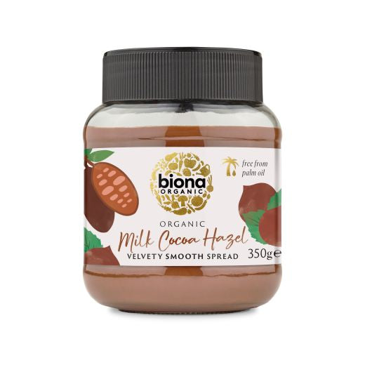 Biona Organic Milk Chocolate Hazelnut Spread (350G)