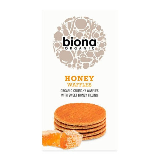 Biona Organic Honey Waffles 175G