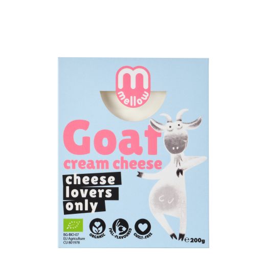 Mmellow Organic Goat Cream Cheese - 200Gr