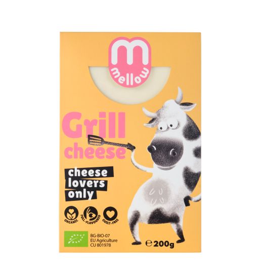 Mmellow Organic Cow Grill Cheese - 200Gr