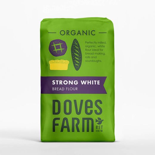 Doves Farm Organic Strong White Bread Flour (1.5KG)