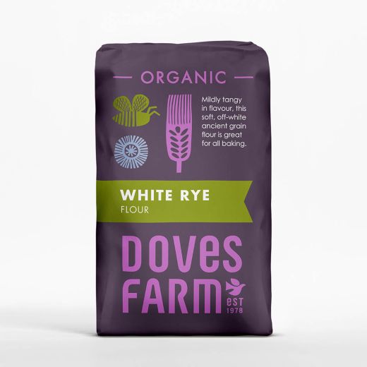 Doves Farm Organic White Rye Flour (1KG)