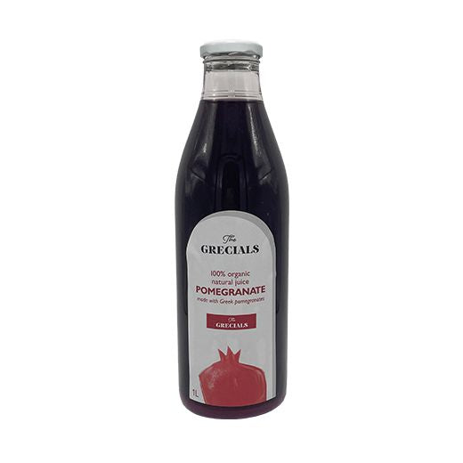 GRECIALS POMAGRANATE JUICE ORGANIC 1lt