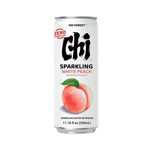 Chi Forest Peach Sparkling Water 330ML Can