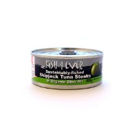 Fish 4 Ever Azores Skipjack Tuna Steaks In Organic Olive Oil (FE102)