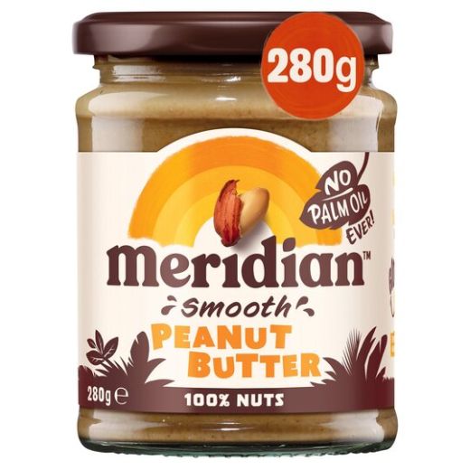 Meridian Peanut Butter Smooth No Salt 280G %10 280G