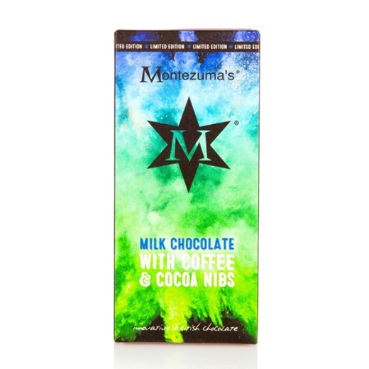 Montezumas Milk Choc Coffee And Cocoa Nibs (100G)