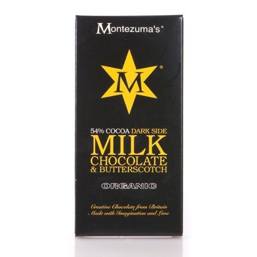 Montezumas The Dark Side, 54% Coca Solids Milk Choc (100G)