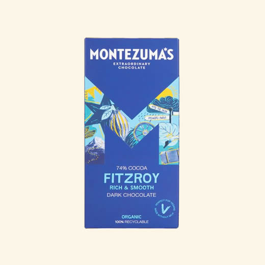 Montezumas Very Dark Organic Chocolate (73% Cocoa) (100G)