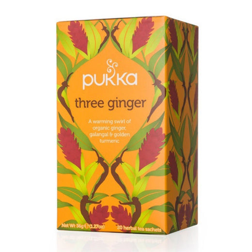 Pukka Organic Three Ginger Tea (38G)