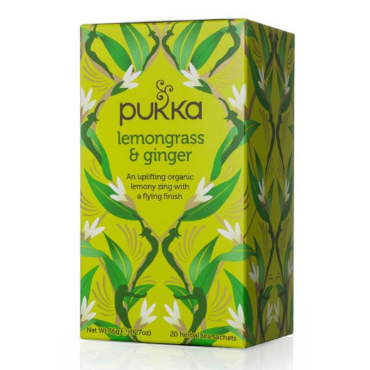 Pukka Organic Lemongrass & Ginger Tea (38G)