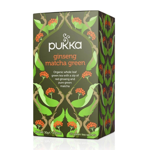 Pukka Organic Ginseng Matcha Green Tea (30G)