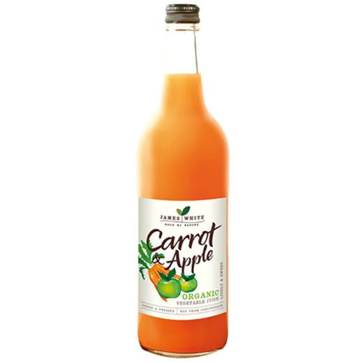 James White Organic Carrot & Apple Juice (750ml)