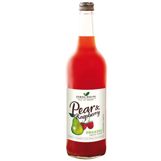 James White Organic Pear & Raspberry Juice (750ml)