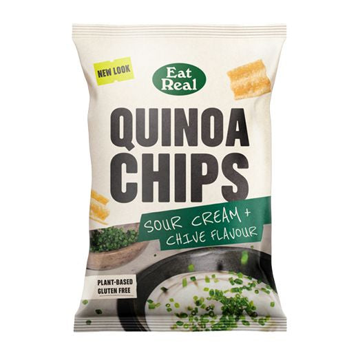 Eat Real Quinoa Sour Cream &amp; Chive Chips (80G)