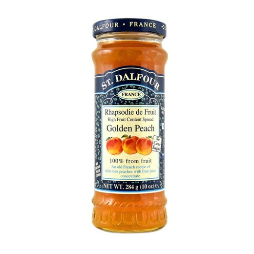 St. Dalfour Natural Peach Spread Jam (284G)