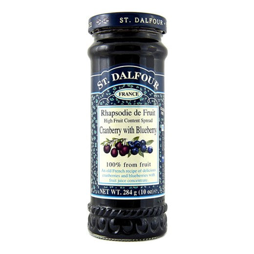 St. Dalfour Cranberry With Blueberry Spread Jam (284G)