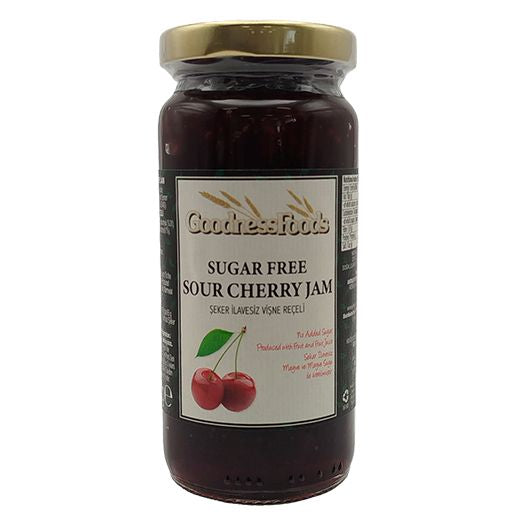 GOODNESS SOUR CHERRY JAM  (290 gr)