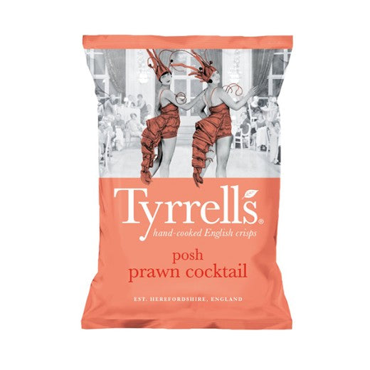 Tyrells Prawn Coctail Crisps (150G)