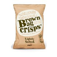 Brown Bag Crisps Lightly Salted