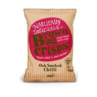 Brown Bag Crisps Oak Smoked Chilli