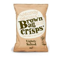 Brown Bag Crisps Lightly Salted