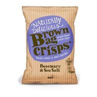 Brown Bag Crisps Rosemary And Sea Salt