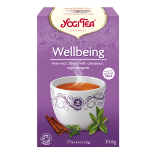 Yogi Tea Organic Wellbeing Tea (17 Tea Bags)