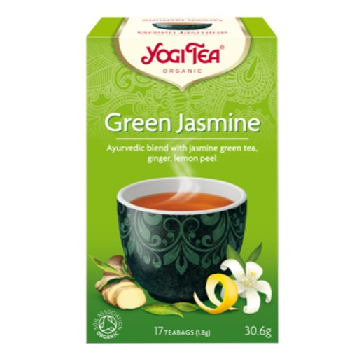 Yogi Tea Organic Green Jasmine Tea (17 Tea Bags)