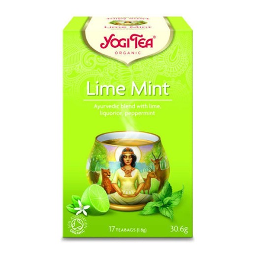 Yogi Tea Organic Lime Mint Tea (17 Tea Bags)