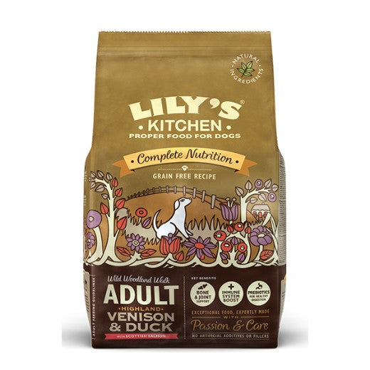 Lily's Kitchen Adult Vension & Duck For Dogs (1KG)