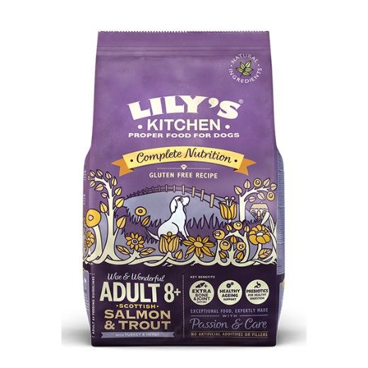 Lily's Kitchen Adult 8+ Salmon & Trout For Dogs (1KG)